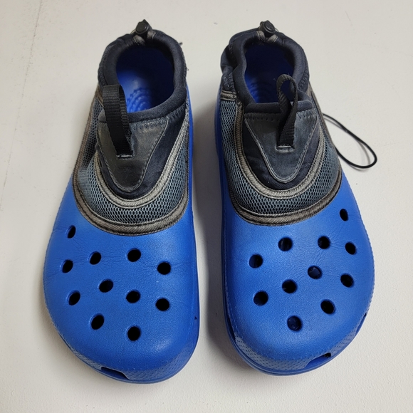 CROCS Shoes Crocs Unisex Blue Hydro Water Shoes Clogs Size M 9 W 1